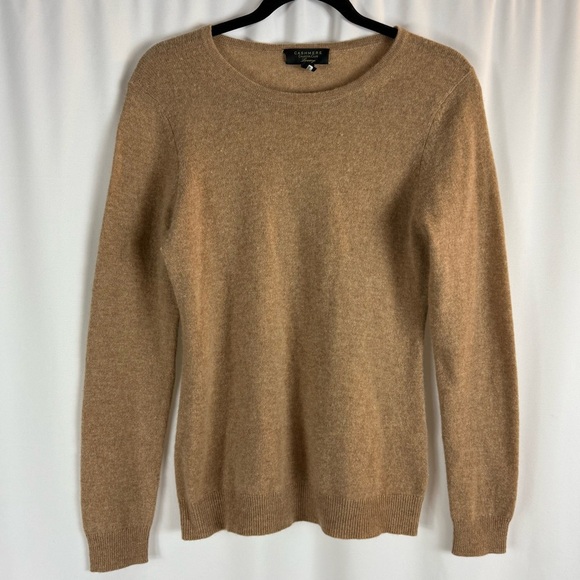 Charter Club Luxury Women's Cashmere Crew Neck
Pullover Brown Sweater Sz small - Picture 1 of 9